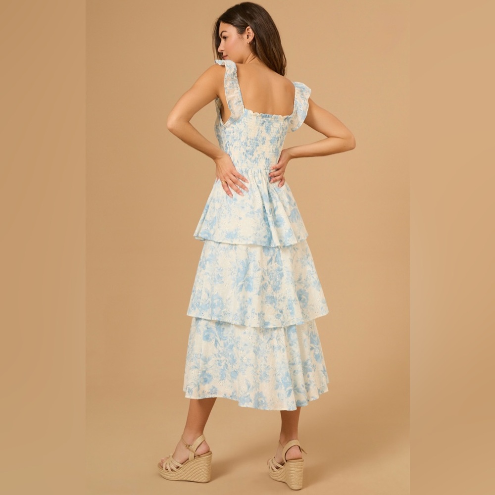 NWT Altar’d State Oaklyn Floral Midi Dress - Picture 5 of 7